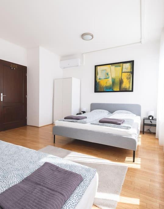 Bright Downtown Balcony Retreat Apartment Budapesta Exterior foto